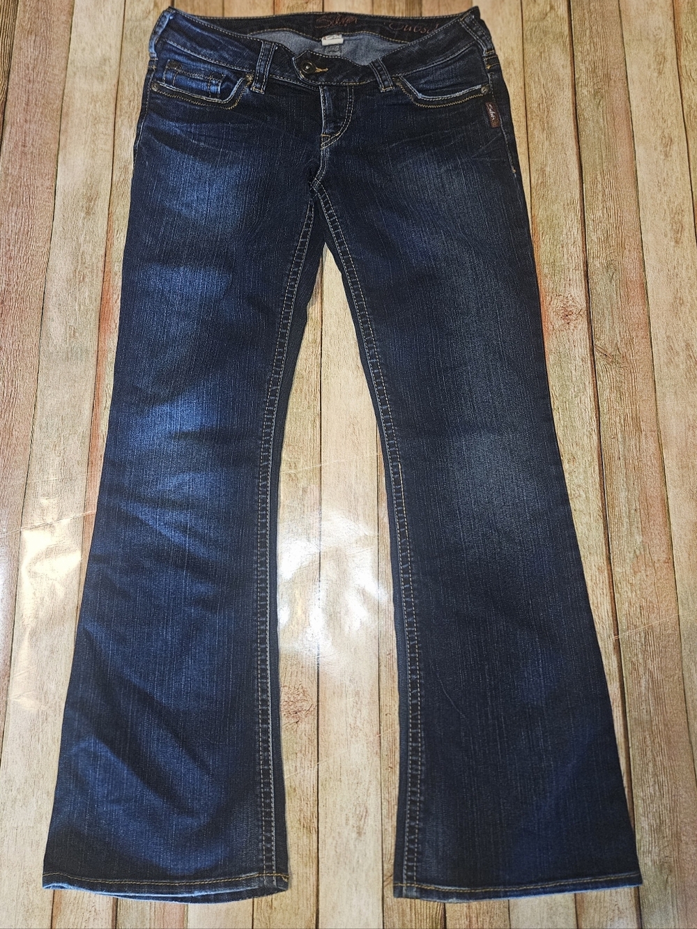 Women Silver Jeans